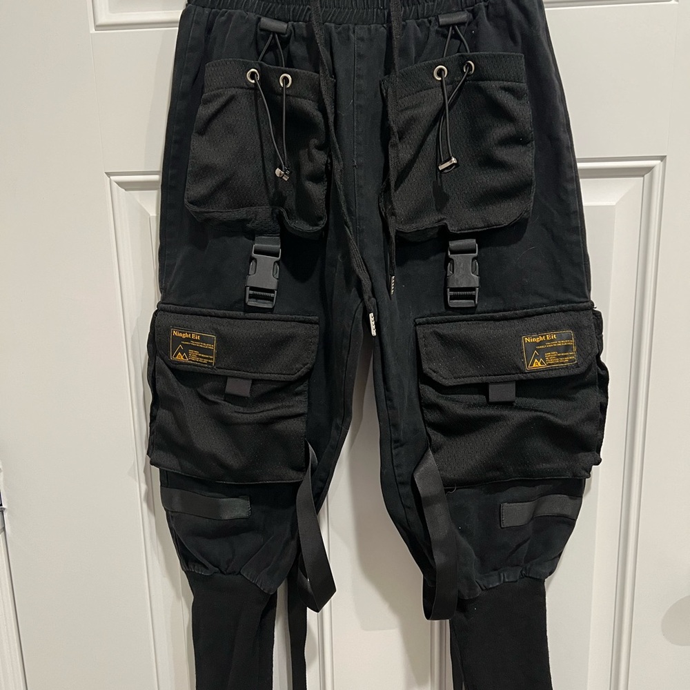 Black Cargo Pants
